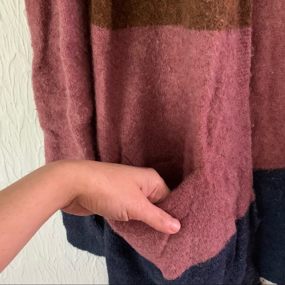 MADEWELL Blended Wool Kent Striped Cardigan Sweater XS - Picture 6 of 10